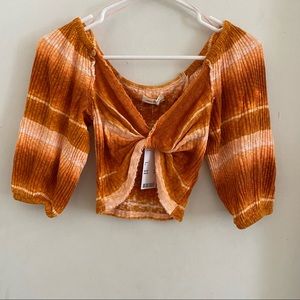 NWT Urban Outfitters Cropped Blouse